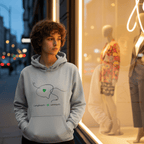 No Shit Shirts - Hoodie (Frontprint Large): Compliments ≠ comments. - Hoodies - basic