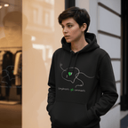 No Shit Shirts - Hoodie (Frontprint Large): Compliments ≠ comments. - Hoodies - basic