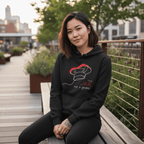 No Shit Shirts - Hoodie (Frontprint Large): Cooking is a skill, not a gender. - Gender Roles - basic