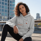 No Shit Shirts - Hoodie (Frontprint Large): Every chest deserves respect. Regardless of inventory. - Body & Autonomy & Sexism - basic