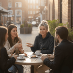 No Shit Shirts - Hoodie (Frontprint Large): Feminism: because “waiting” hasn’t worked so far - Hoodies - basic