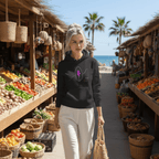 No Shit Shirts - Hoodie (Frontprint Large): Feminist AF - Hoodies - basic