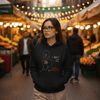 No Shit Shirts - Hoodie (Frontprint Large): I didn’t come from your rib. - Body & Autonomy & Sexism - basic