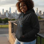 No Shit Shirts - Hoodie (Frontprint Large): IDK. IDC. IDGAF. - Hoodies - basic