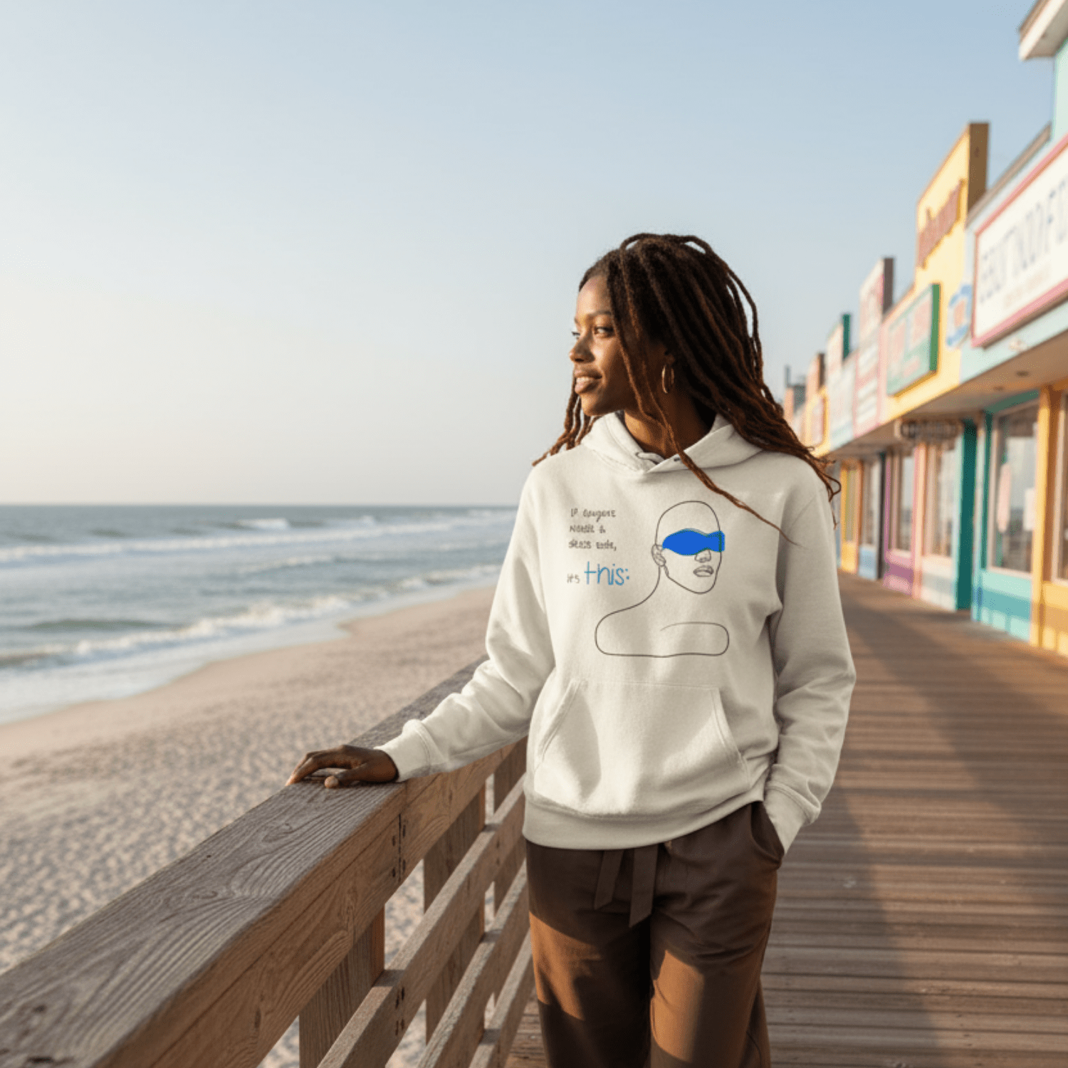 No Shit Shirts - Hoodie (Frontprint Large): If anyone needs a dress code, it’s this: - Hoodies - basic