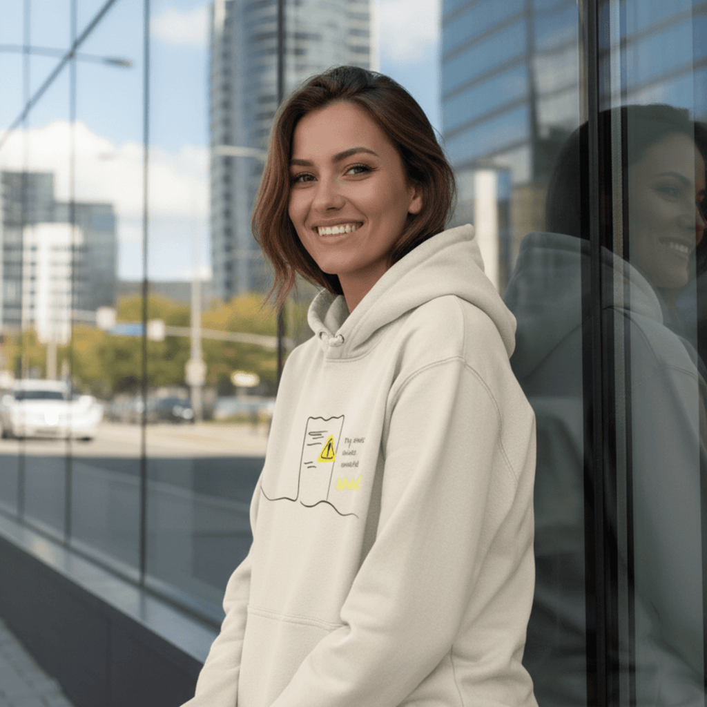 No Shit Shirts - Hoodie (Frontprint Large): My invoice includes unsolicited advice. - Hoodies - basic