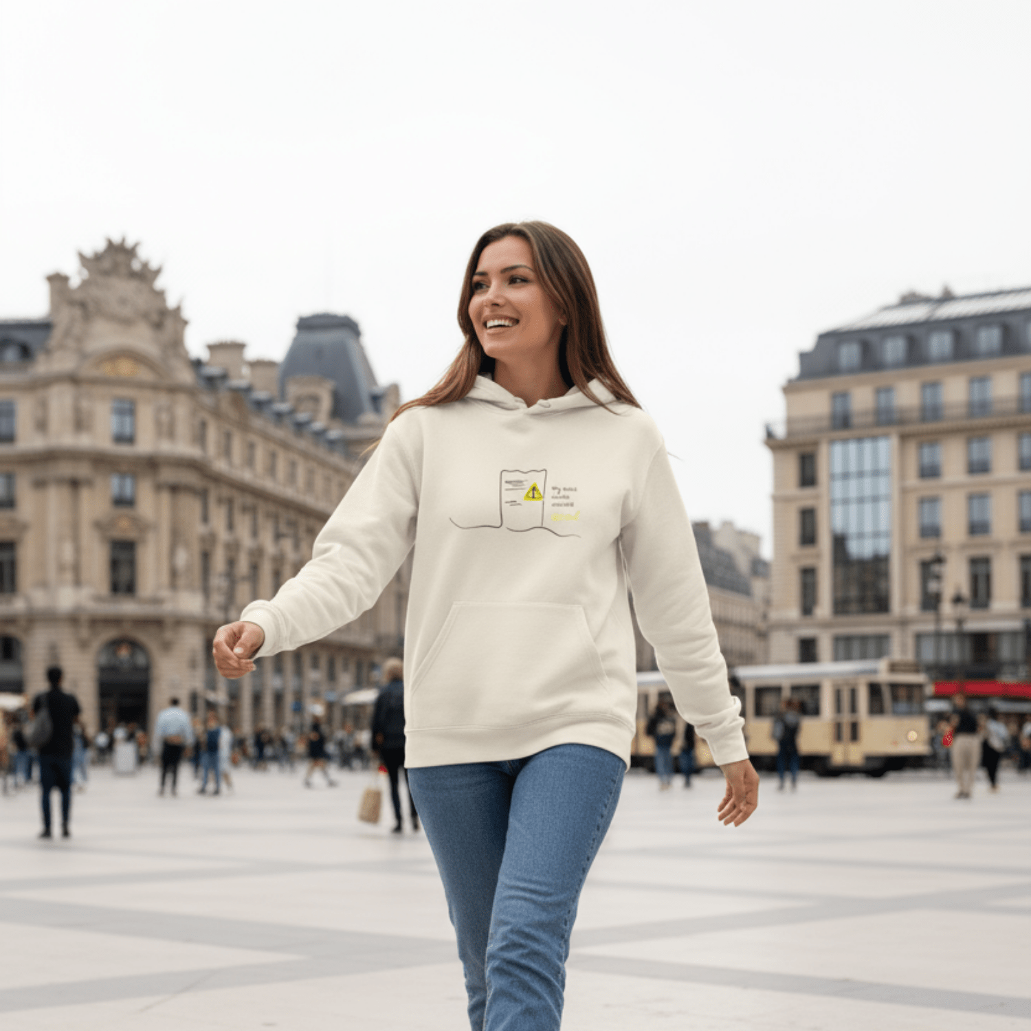 No Shit Shirts - Hoodie (Frontprint Large): My invoice includes unsolicited advice. - Hoodies - basic