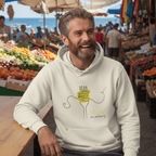 No Shit Shirts - Hoodie (Frontprint Large): Pasta, not patriarchy - Hoodies - basic