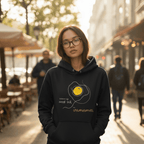 No Shit Shirts - Hoodie (Frontprint Large): Scrambled eggs need skill, not chromosomes. - Gender Roles - basic