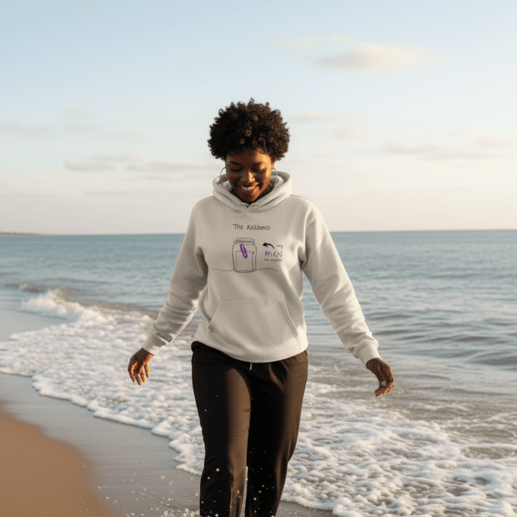 No Shit Shirts - Hoodie (Frontprint Large): The reasons why men are superior: - Gender Roles - basic