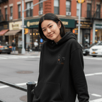 No Shit Shirts - Hoodie: I didn’t come from your rib. - Body & Autonomy & Sexism - basic