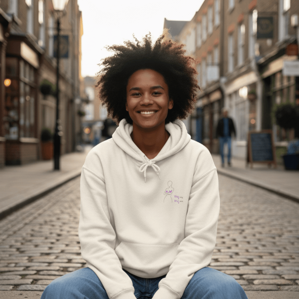 No Shit Shirts - Hoodie: My Body, My Rules - Body & Autonomy & Sexism - basic