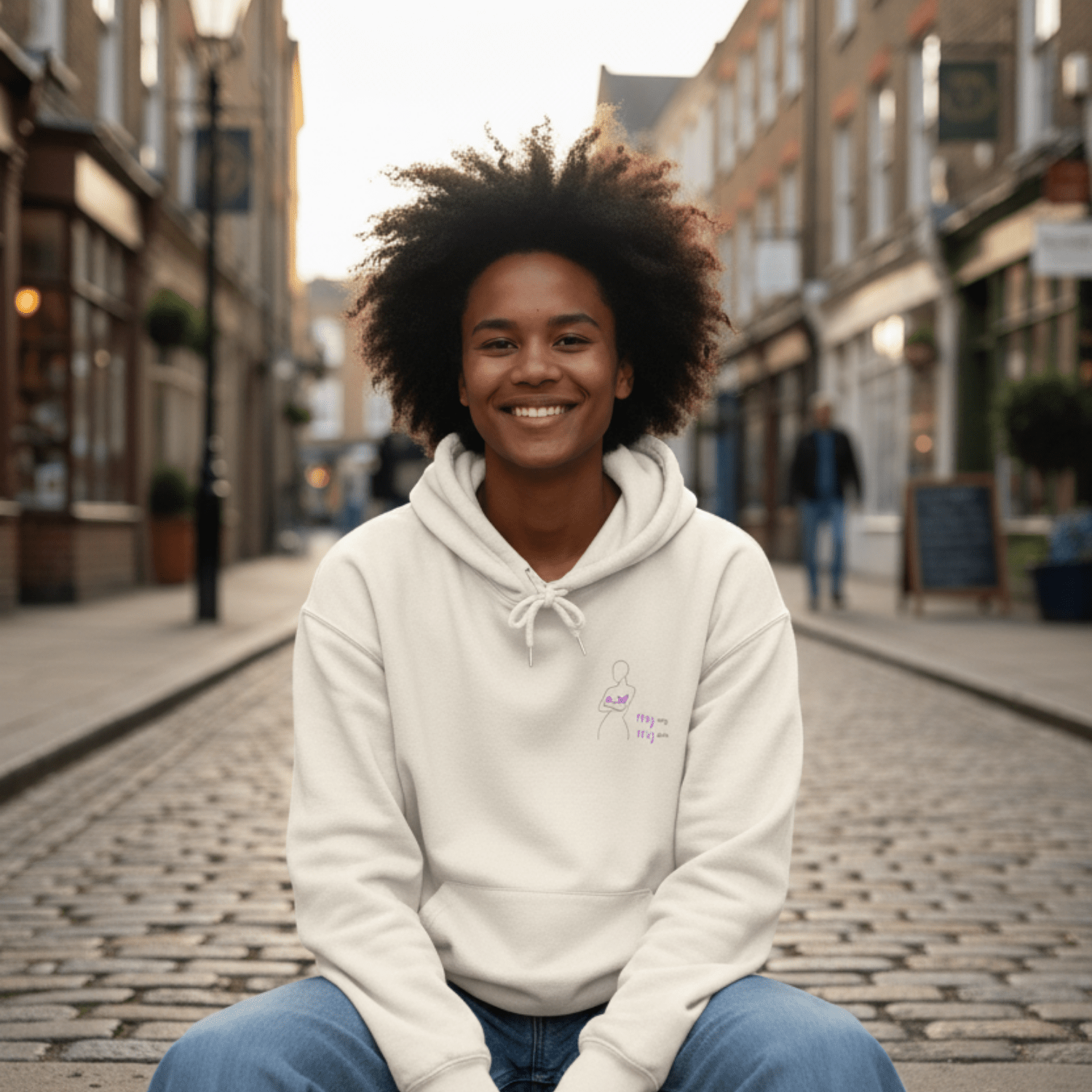 No Shit Shirts - Hoodie: My Body, My Rules - Body & Autonomy & Sexism - basic