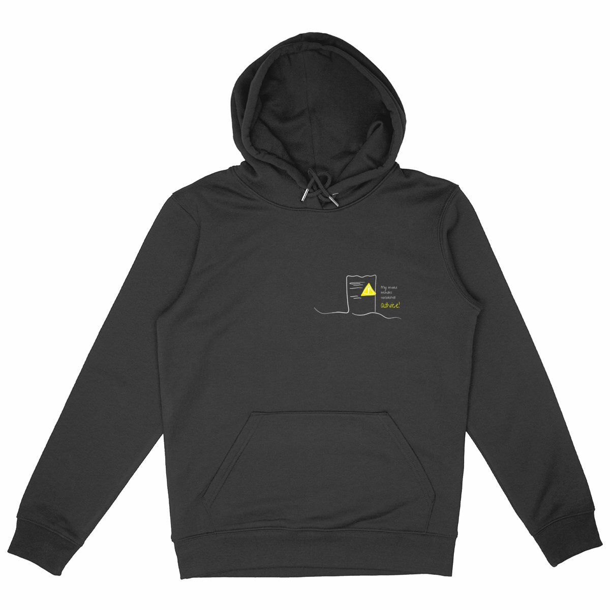 No Shit Shirts - Hoodie: My invoice includes unsolicited advice. - Hoodies - basic