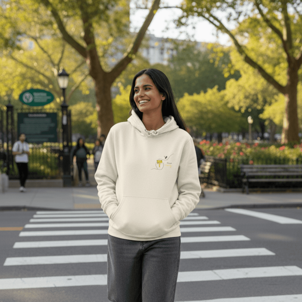 No Shit Shirts - Hoodie: Not your honey - Body & Autonomy & Sexism - basic