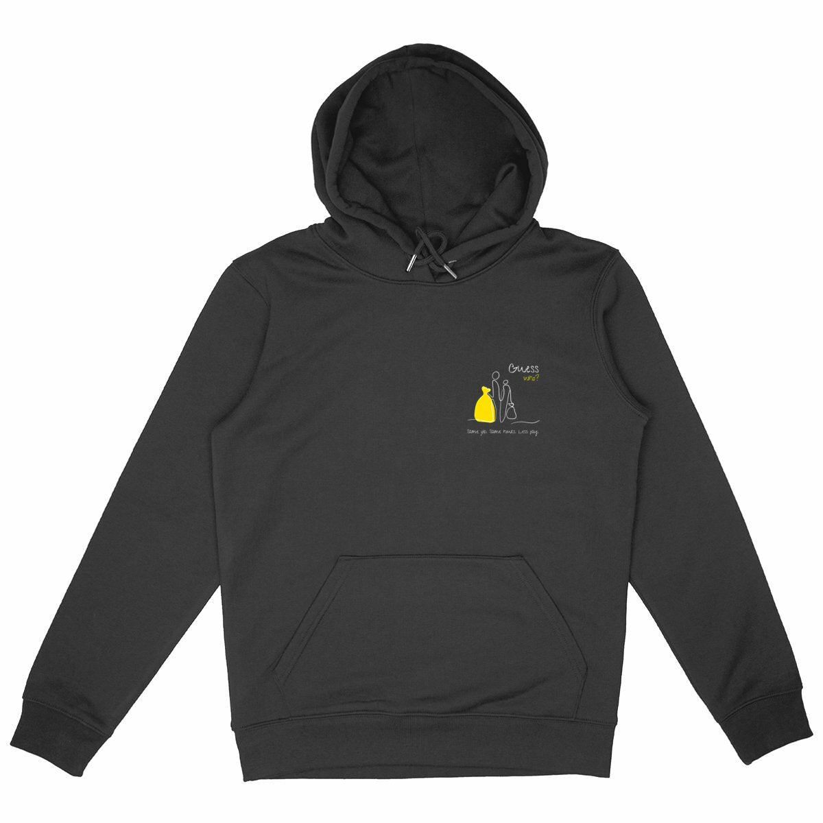 No Shit Shirts - Hoodie: Same job. Same hours. Less pay. Guess who? - Equal Pay - basic