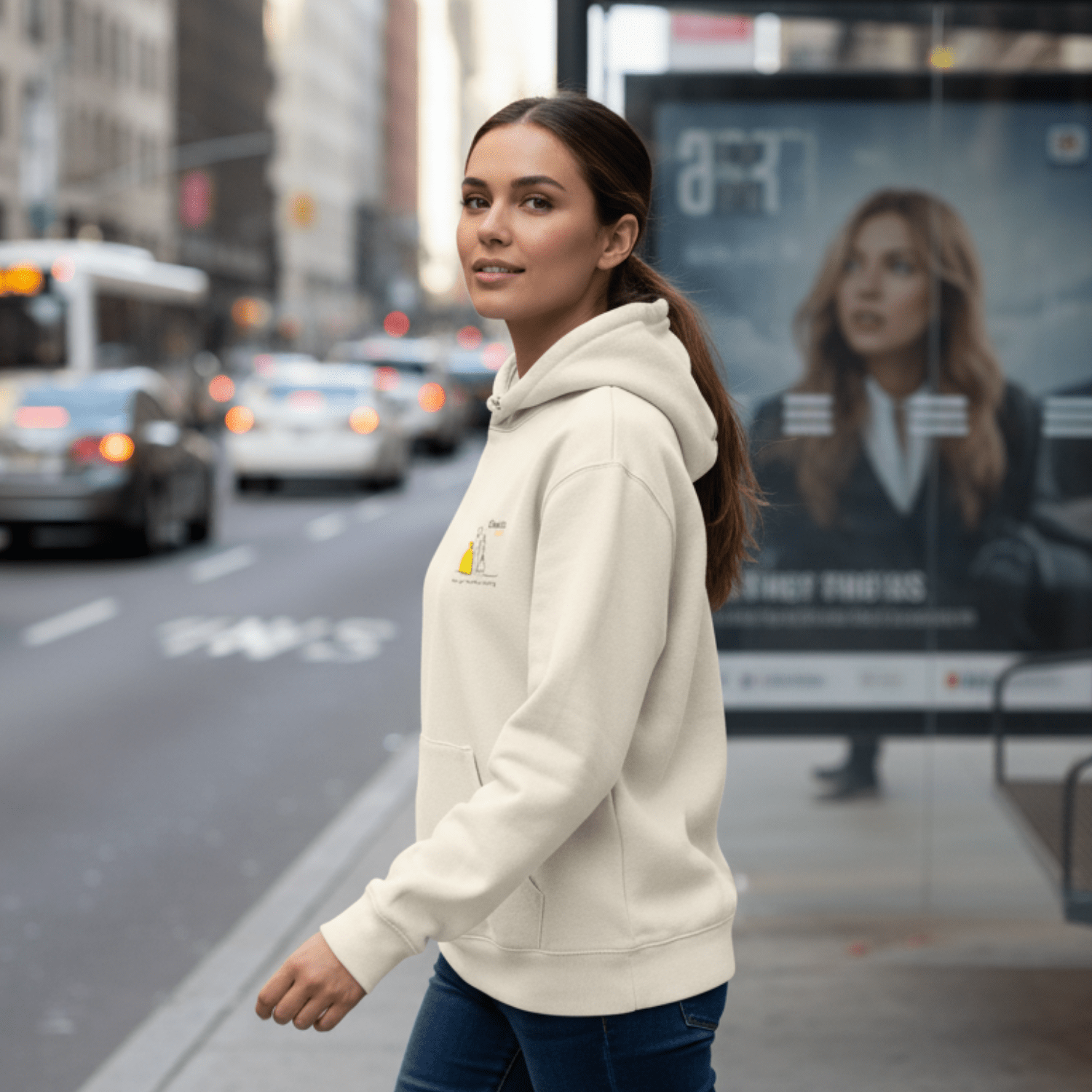 No Shit Shirts - Hoodie: Same job. Same hours. Less pay. Guess who? - Equal Pay - basic