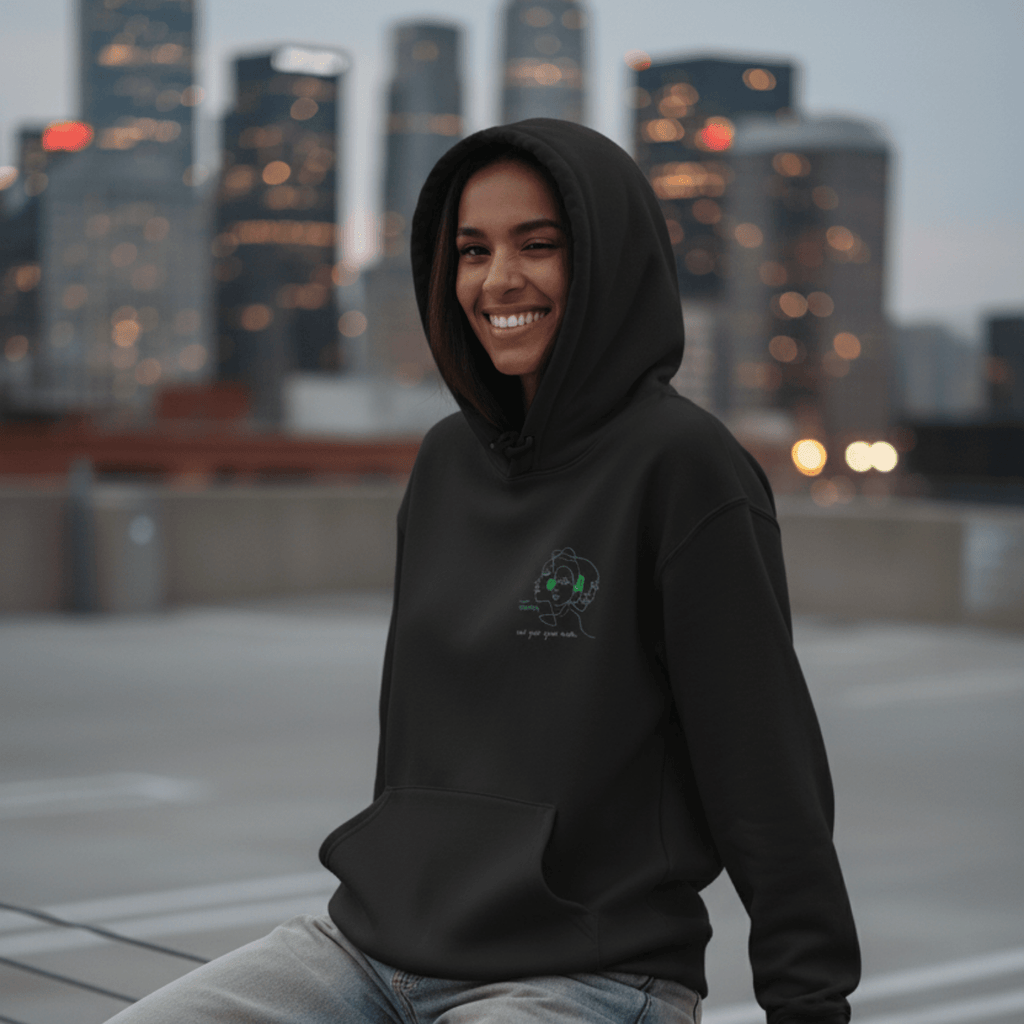No Shit Shirts - Hoodie: Support women. Not just your mom - Hoodies - basic