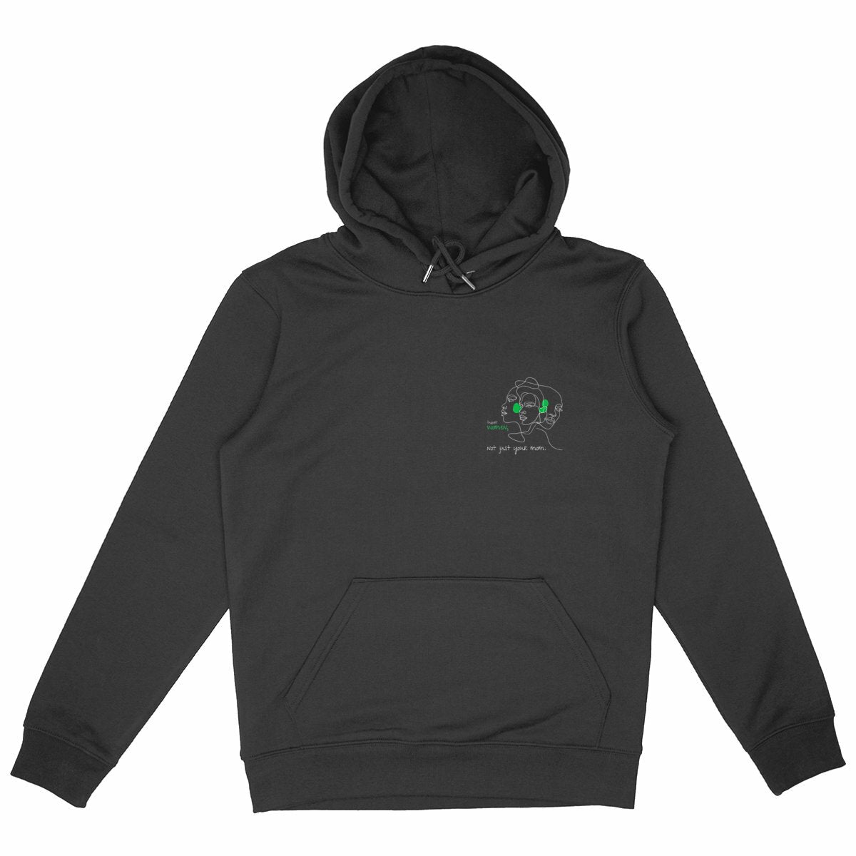 No Shit Shirts - Hoodie: Support women. Not just your mom - Hoodies - basic