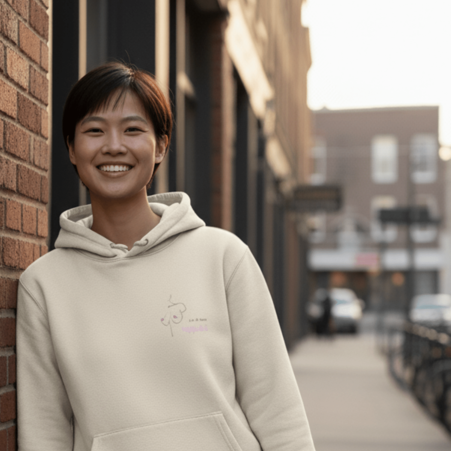 No Shit Shirts - Hoodie: We all have nipples! - Body & Autonomy & Sexism - basic