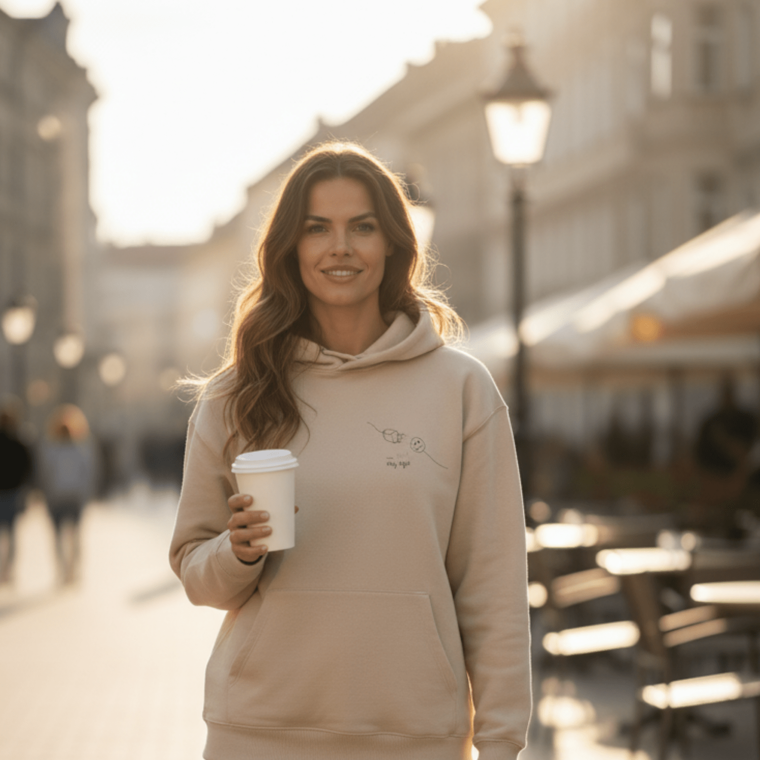 No Shit Shirts - Hoodie: Your not my type - Body & Autonomy & Sexism - basic