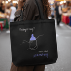 No Shit Shirts - Jutebeutel: Babysitting? That’s called parenting! - Gender Roles - basic