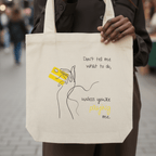 No Shit Shirts - Jutebeutel: Don’t tell me what to do, unless you’re paying me - Jutebeuel - basic