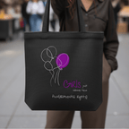 No Shit Shirts - Jutebeutel: Girls just wanna have fun(damental rights) - Jutebeuel - basic