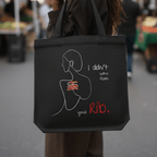 No Shit Shirts - Jutebeutel: I didn’t come from your rib. - Body & Autonomy & Sexism - basic