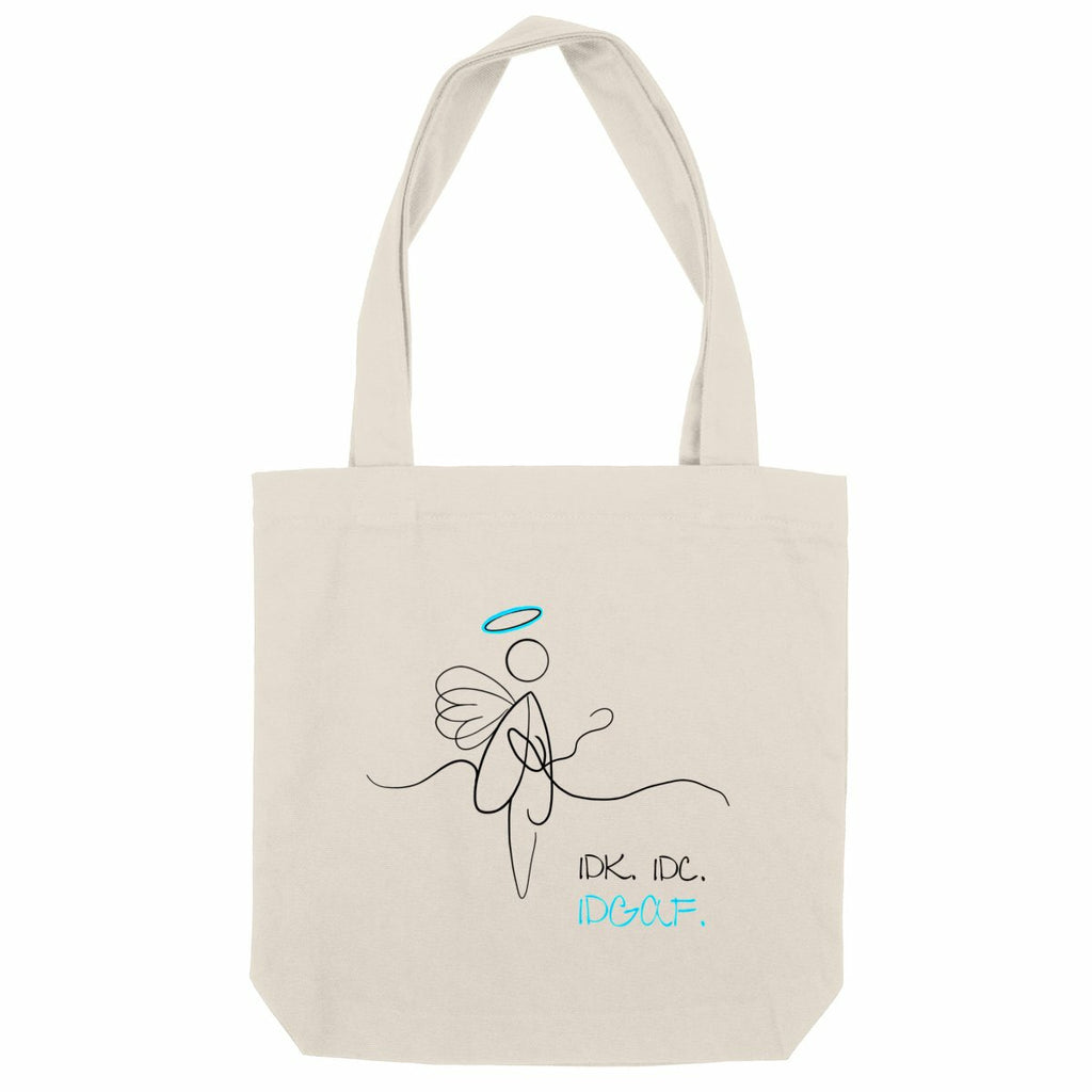 No Shit Shirts - Jutebeutel: IDK. IDC. IDGAF. - Jutebeuel - basic