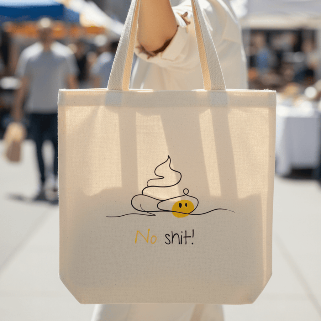 No Shit Shirts - Jutebeutel: No Shit! - Jutebeuel - basic