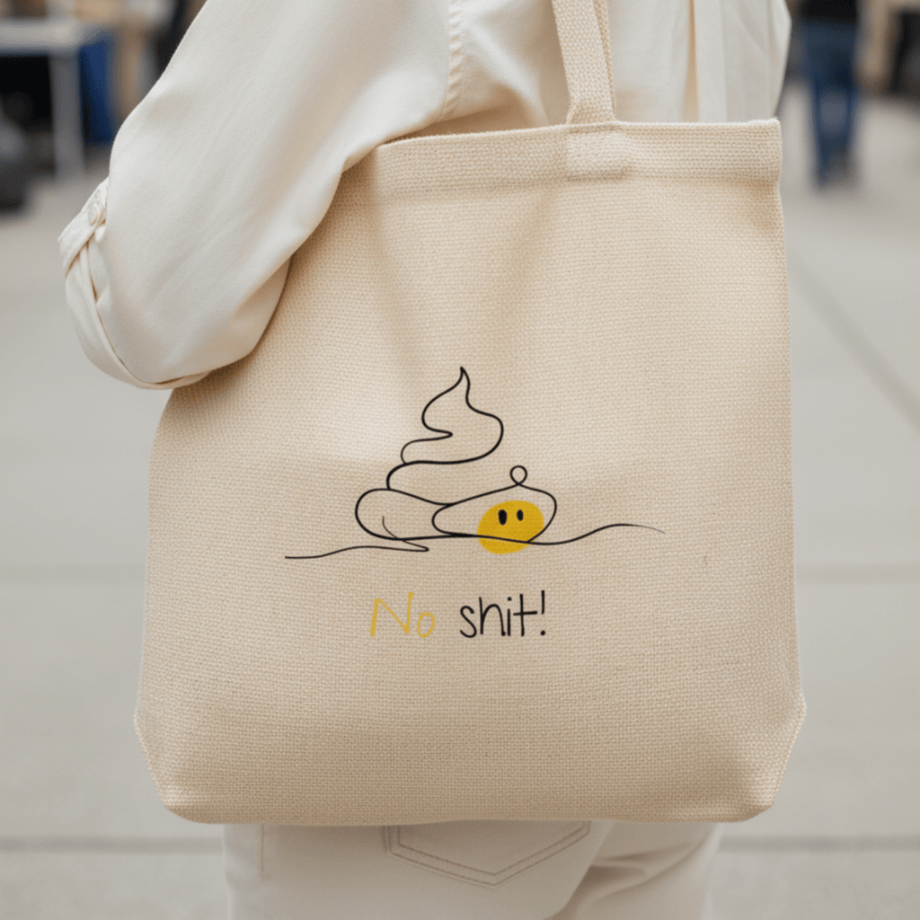 No Shit Shirts - Jutebeutel: No Shit! - Jutebeuel - basic