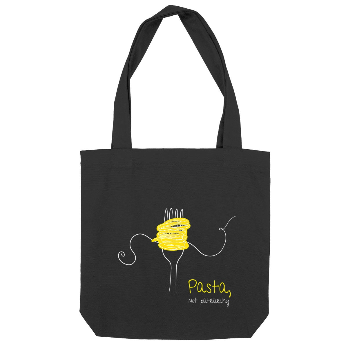 No Shit Shirts - Jutebeutel: Pasta, not patriarchy - Jutebeuel - basic