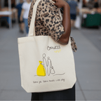 No Shit Shirts - Jutebeutel: Same job. Same hours. Less pay. Guess who? - Equal Pay - basic