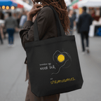 No Shit Shirts - Jutebeutel: Scrambled eggs need skill, not chromosomes. - Gender Roles - basic