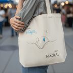 No Shit Shirts - Jutebeutel: Send Naps, Not Nudes - Body & Autonomy & Sexism - basic