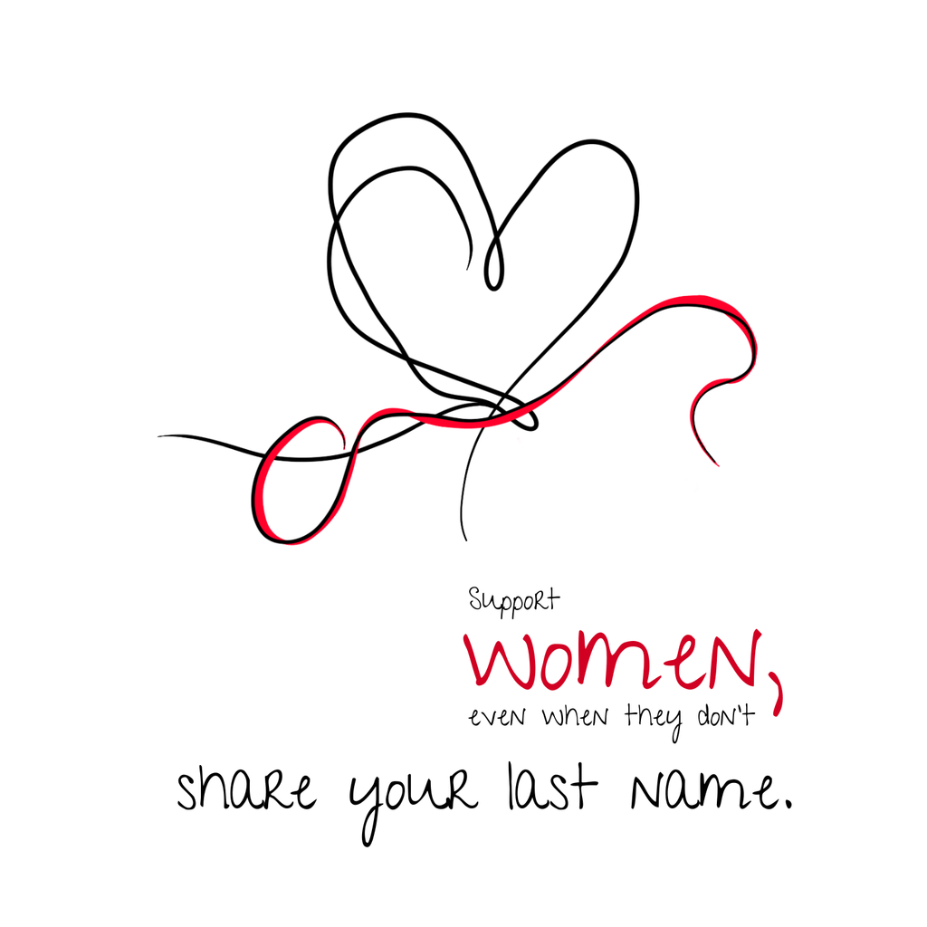 No Shit Shirts - Jutebeutel: Support women, even when they don’t share your last name. - Jutebeuel - basic