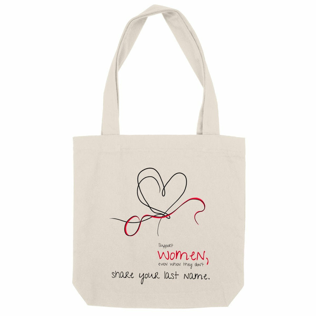 No Shit Shirts - Jutebeutel: Support women, even when they don’t share your last name. - Jutebeuel - basic