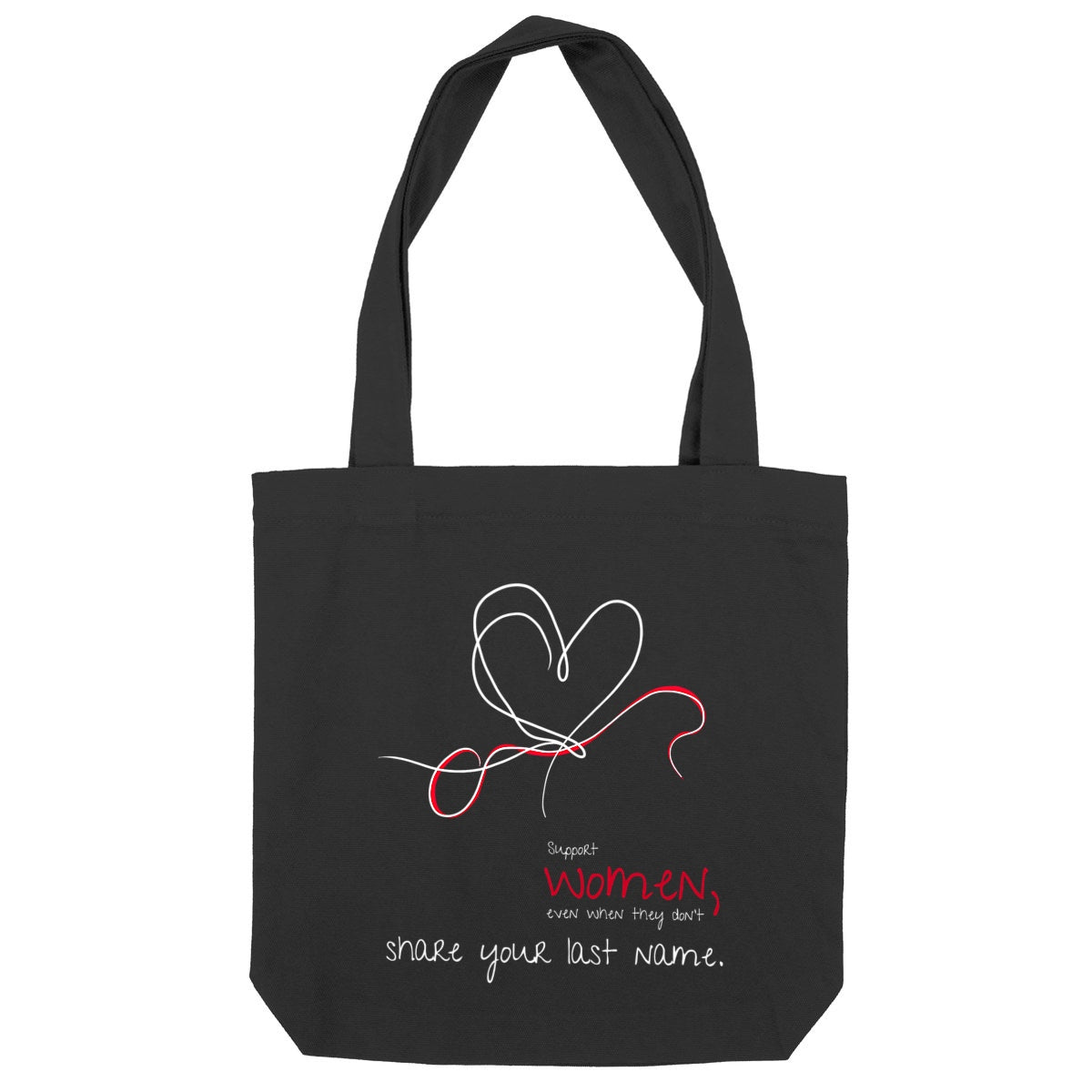 No Shit Shirts - Jutebeutel: Support women, even when they don’t share your last name. - Jutebeuel - basic