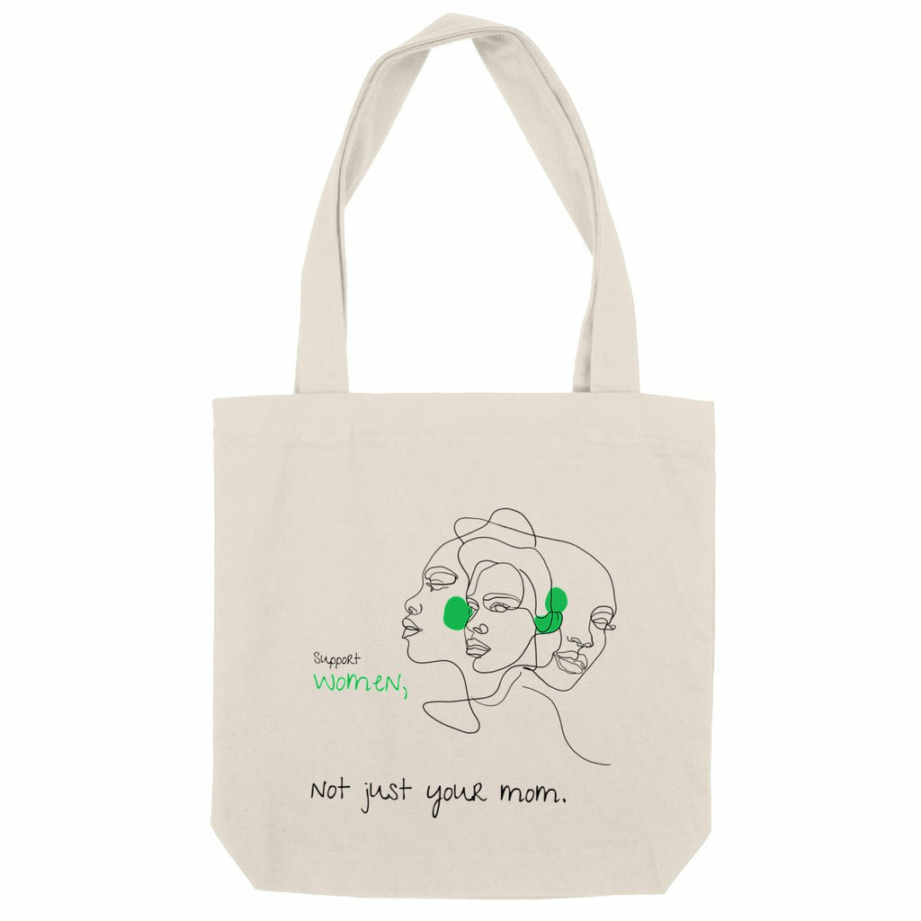 No Shit Shirts - Jutebeutel: Support women. Not just your mom - Jutebeuel - basic