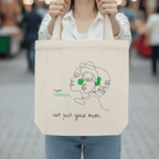 No Shit Shirts - Jutebeutel: Support women. Not just your mom - Jutebeuel - basic