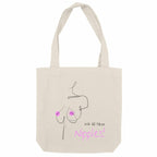 No Shit Shirts - Jutebeutel: We all have nipples! - Body & Autonomy & Sexism - basic