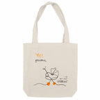 No Shit Shirts - Jutebeutel: Yes, grandma, I still don’t want children - Gender Roles - basic