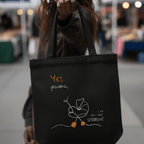 No Shit Shirts - Jutebeutel: Yes, grandma, I still don’t want children - Gender Roles - basic