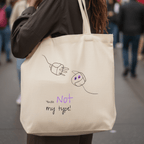 No Shit Shirts - Jutebeutel: Your not my type - Body & Autonomy & Sexism - basic