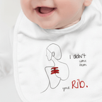 No Shit Shirts - Lätzchen: I didn’t come from your rib. - Body & Autonomy & Sexism - basic