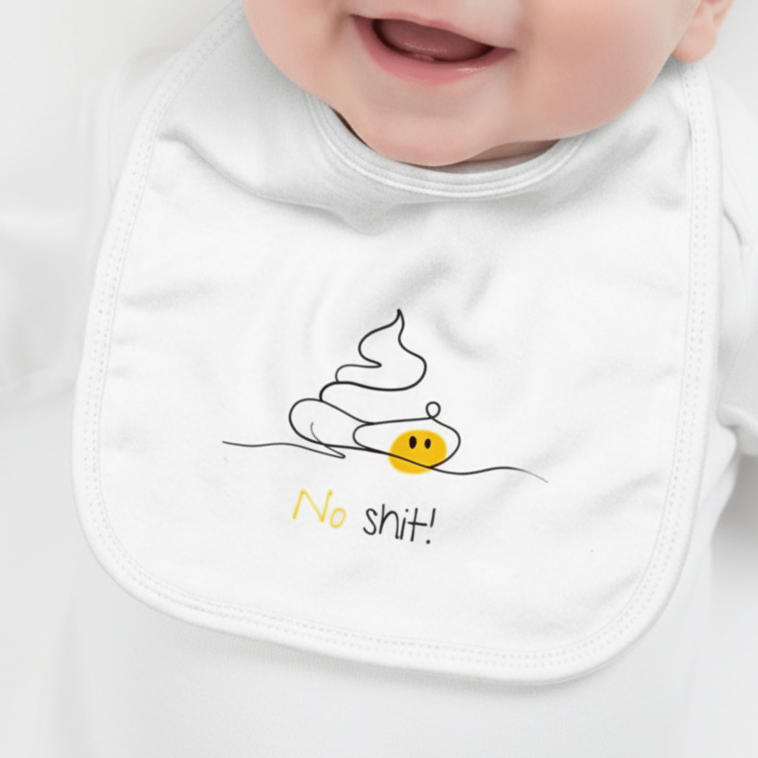 No Shit Shirts - Lätzchen: No Shit! - Lätzchen - basic