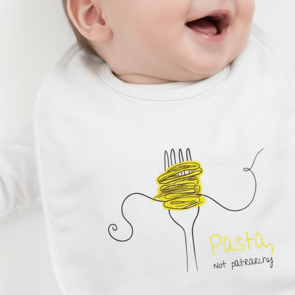 No Shit Shirts - Lätzchen: Pasta, not patriarchy - Lätzchen - basic