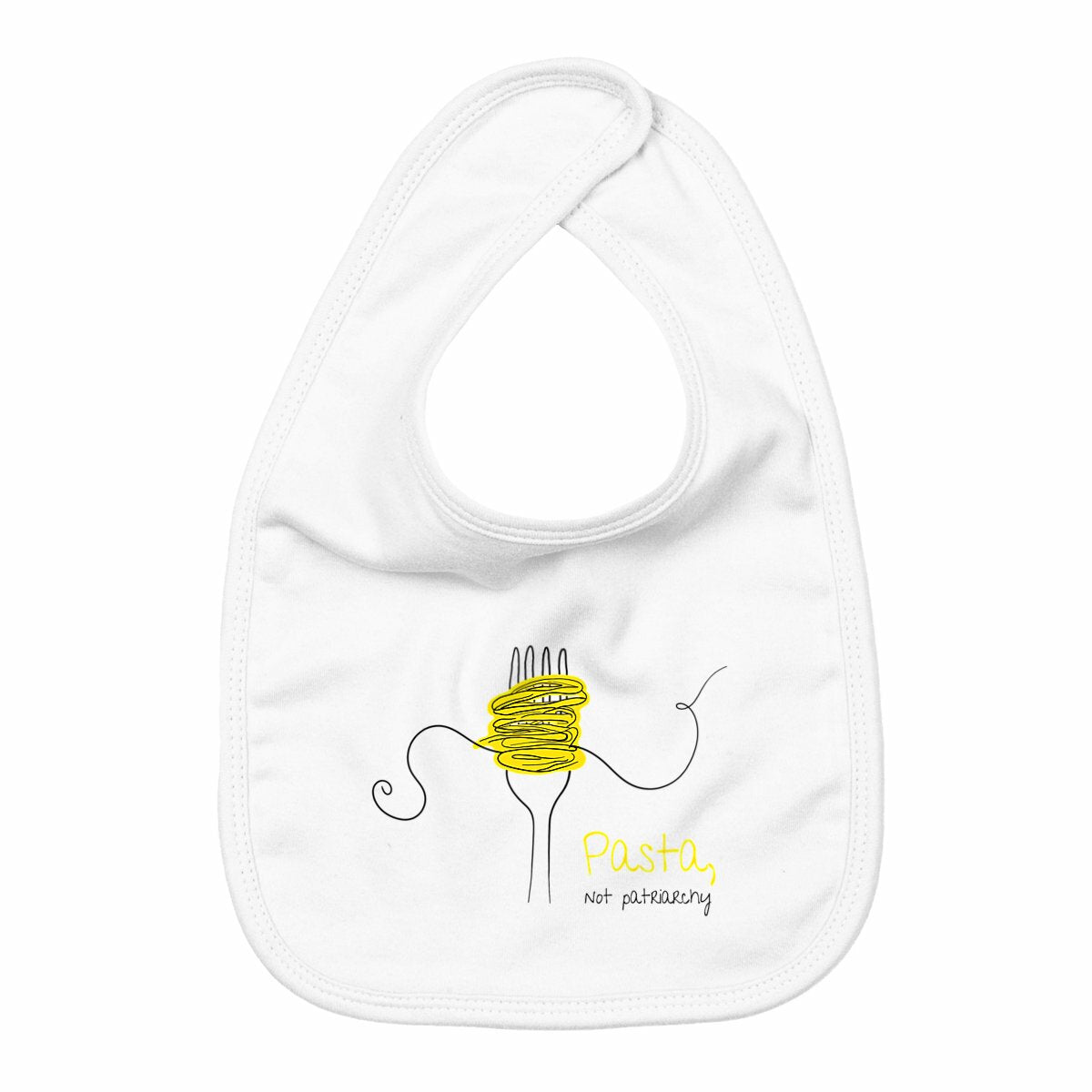 No Shit Shirts - Lätzchen: Pasta, not patriarchy - Lätzchen - basic
