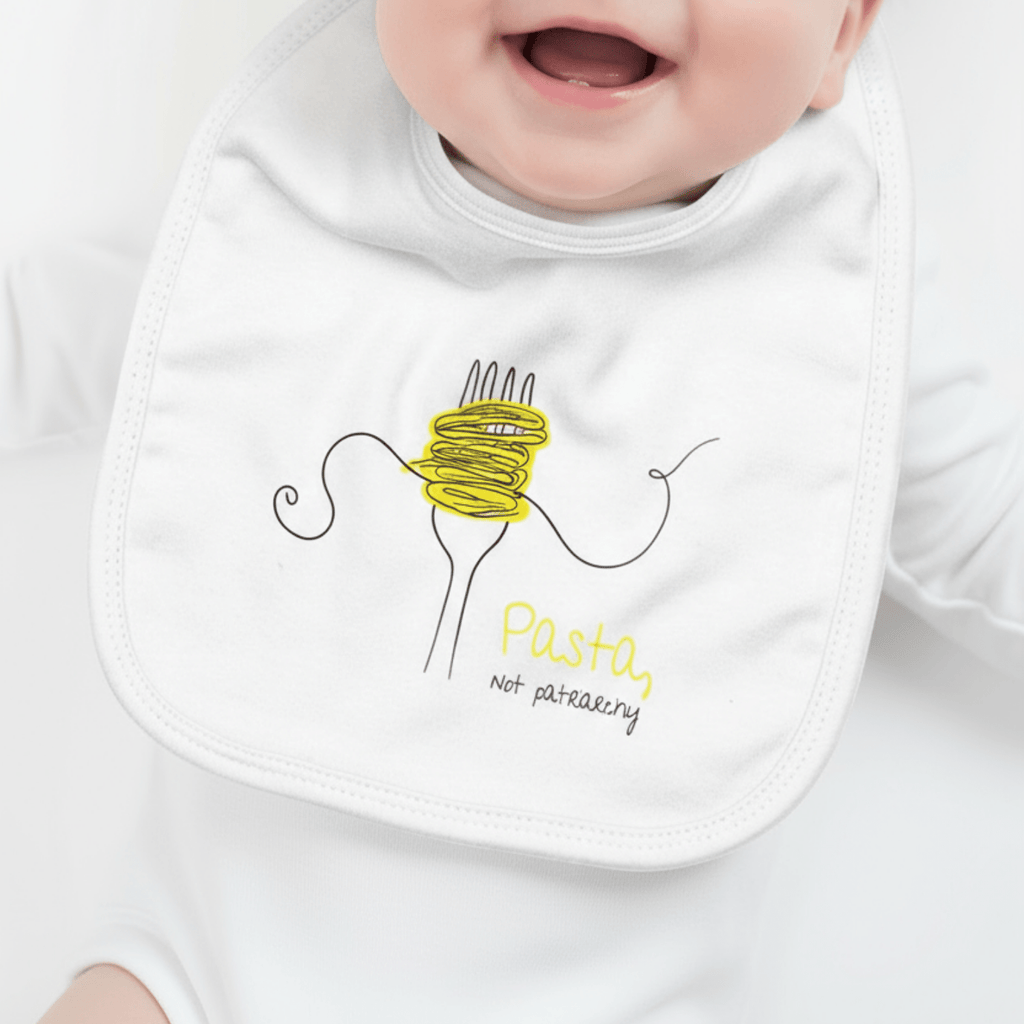 No Shit Shirts - Lätzchen: Pasta, not patriarchy - Lätzchen - basic